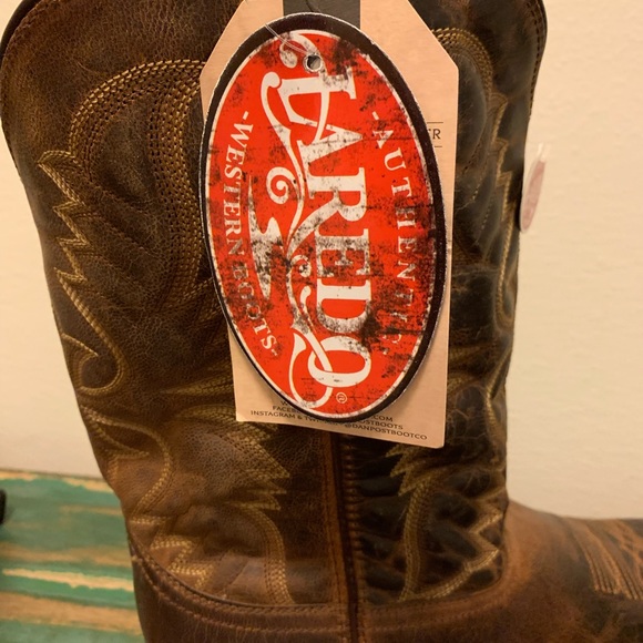 Mens Laredo by Dan Post western cowboy boots - Picture 3 of 9